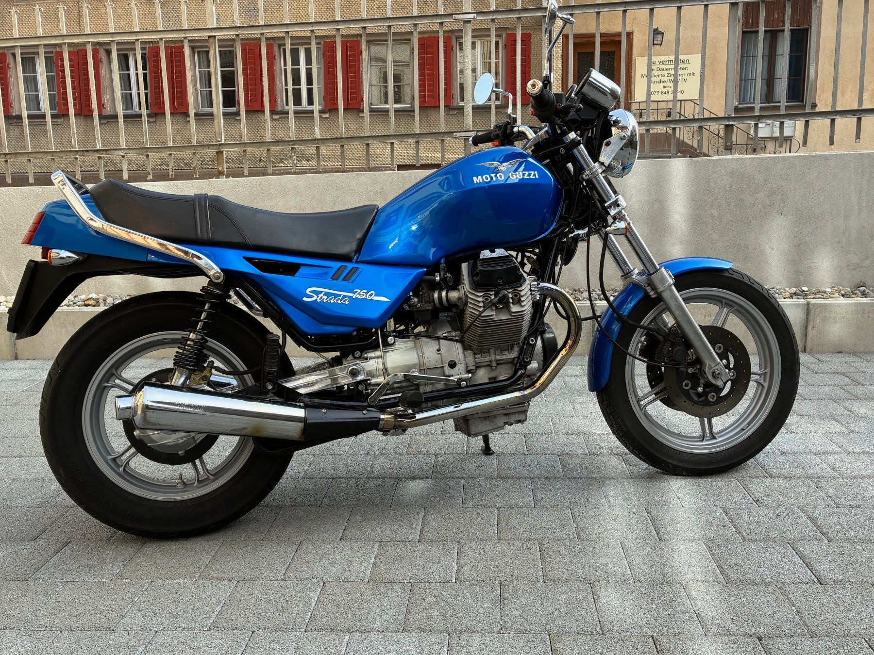 Moto Guzzi Strasse: Seltene Moto Guzzi Strada 750 – Gebraucht aus Sarnen von humag