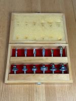 Fräsesortiment für Oberfräse 12-teilig, Schaft 8mm