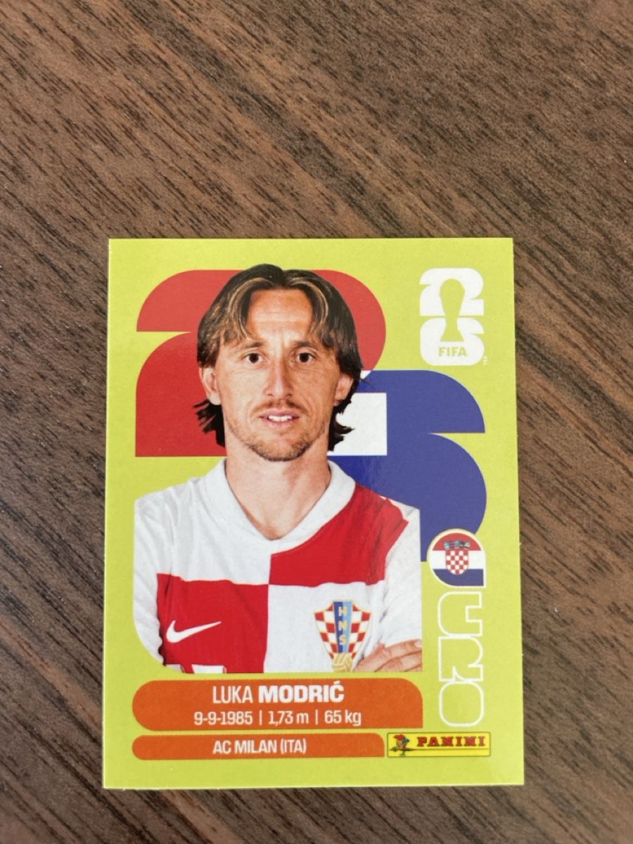 Panini Carte collezionabili: Luka Modric Panini  – Nuovo (secondo la descrizione) da Thun venduto da Nintschgeli