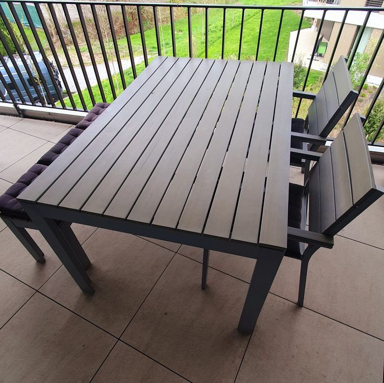 IKEA FALSTER Gartenarbeiten Set (Tisch, Sitzbank, 2 Stühle) Kaufen