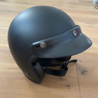 Neu Garibaldi Motorradhelm Jethelm, XS - ideal für Scooter!