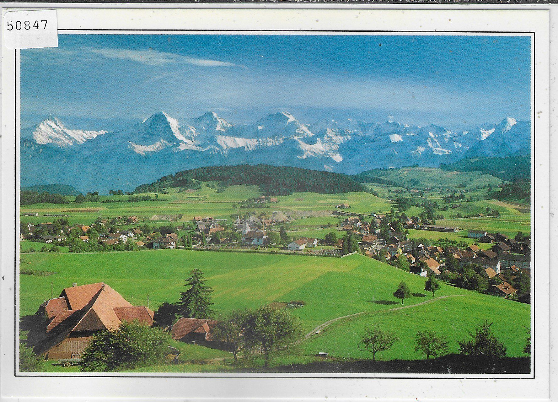 Cartoline postali: Emmental mit Eiger, Mönch und Jungfrau – Usato da Ettingen venduto da Kartenplanet