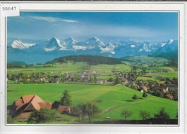 Emmental mit Eiger, Mönch und Jungfrau