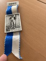Médaille Marche des Salines Bex ,1971, avec ruban bleu