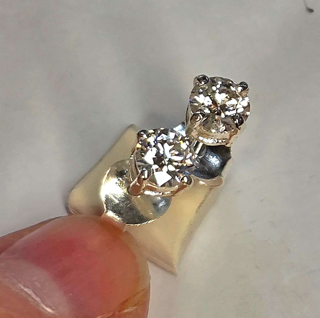 Orecchini pendenti & Orecchini a lobo: Diamant Ohrstecker – Nuovo (secondo la descrizione) da Zürich venduto da adriben 8
