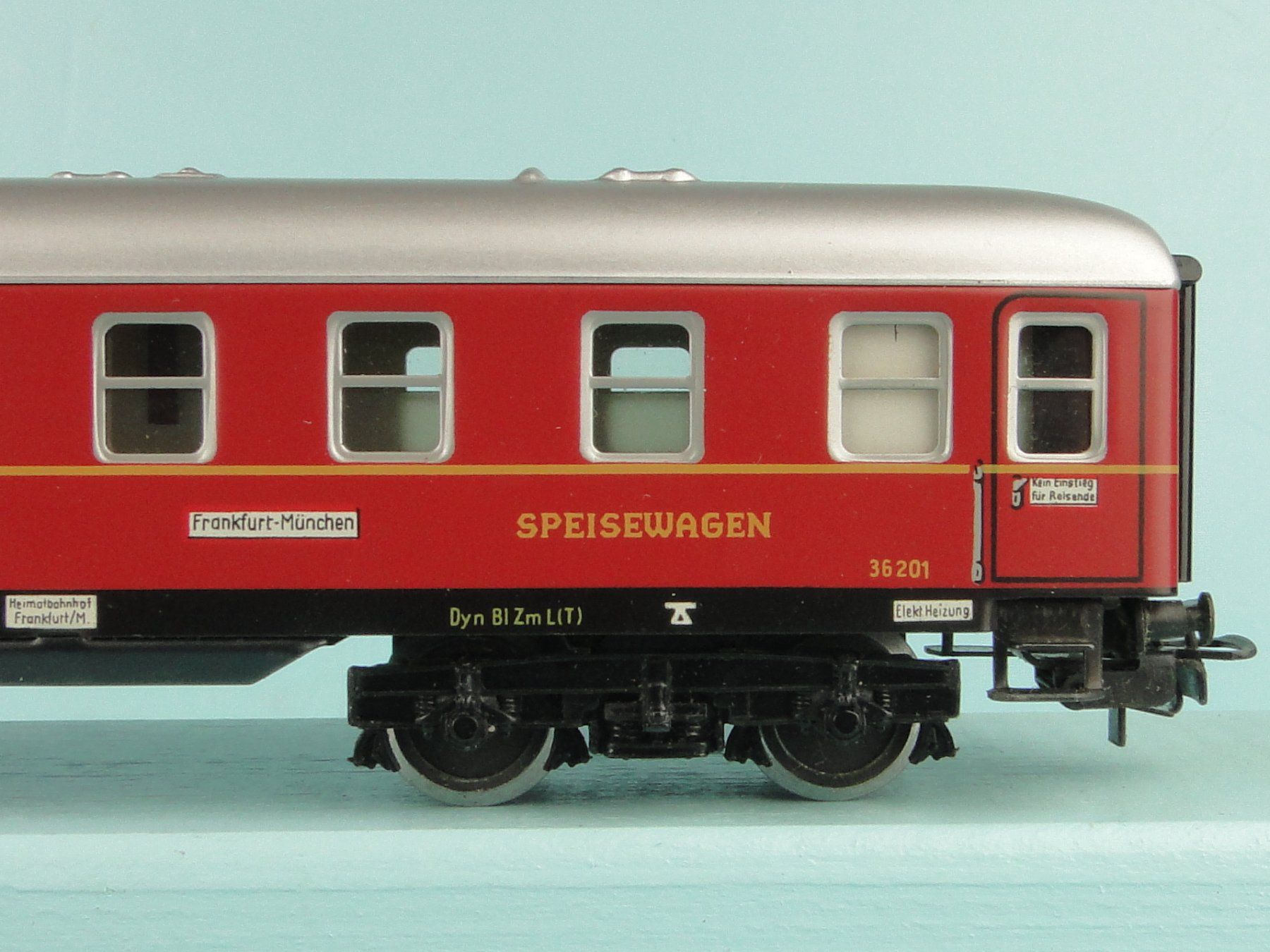 Märklin Modellini di ferrovie: Märklin 4024 Restaurant DSG, Blech – Usato da Bülach venduto da cann11 4