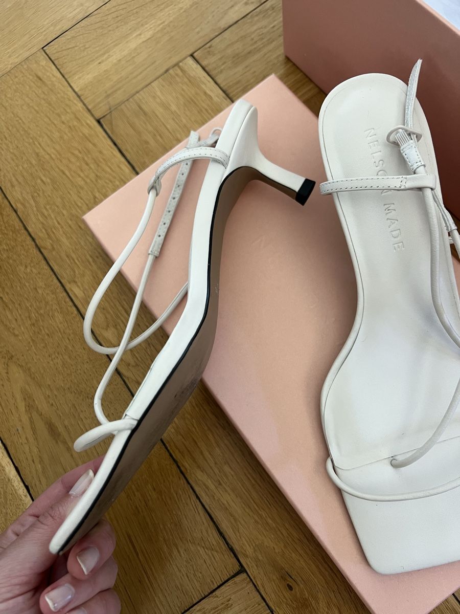 Scarpe da donna: Escarpins Nelson Made blanc – Nuovo (secondo la descrizione) da Genève venduto da MinimalistDressing 2