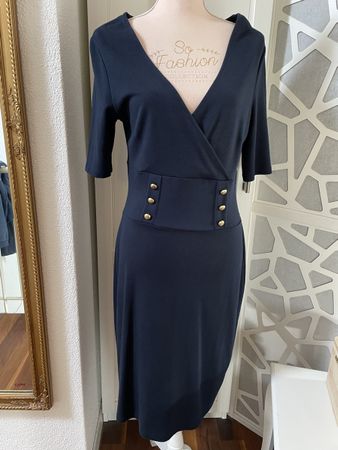 Kleid navy Gr. 40