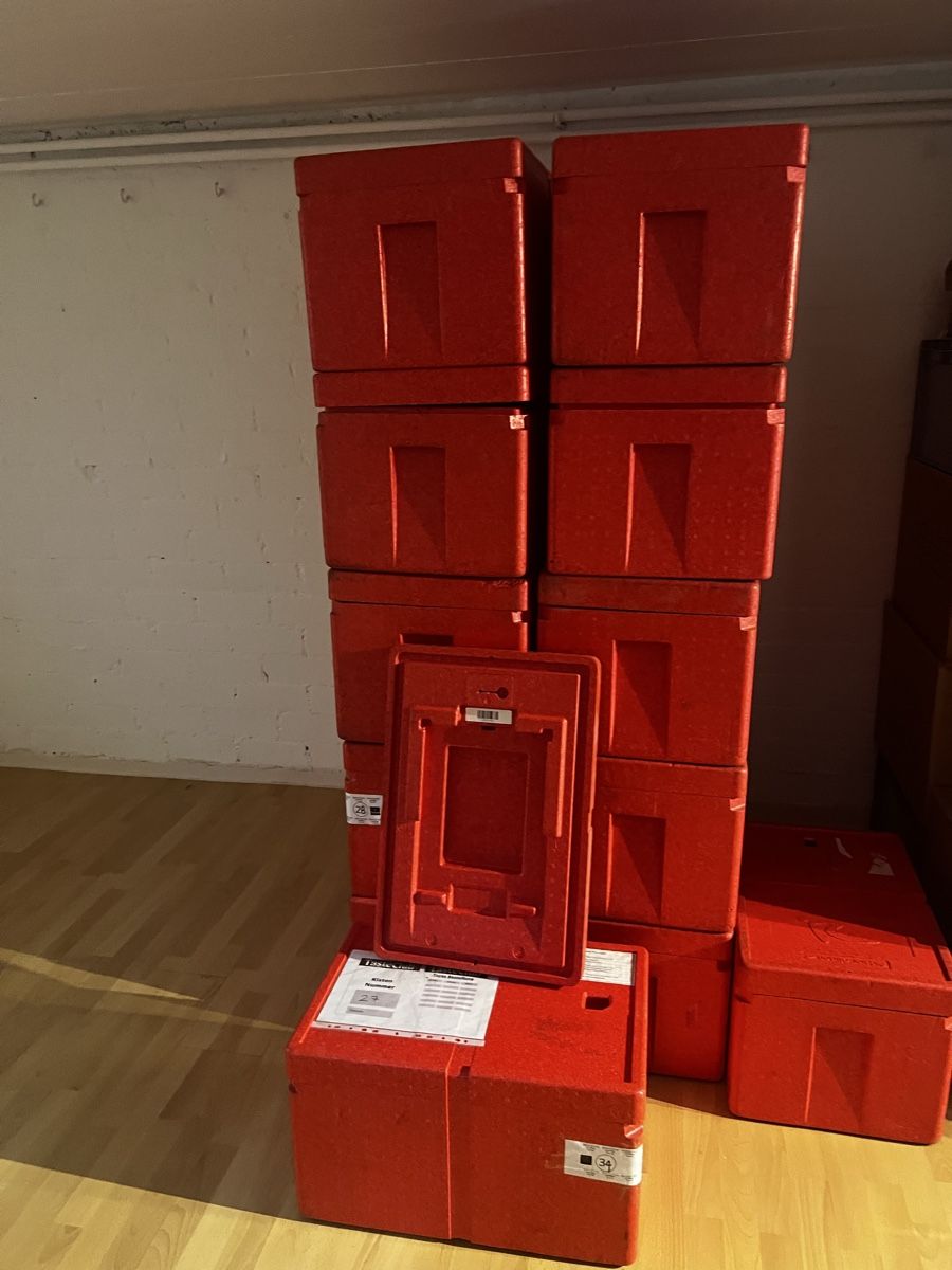Frigoriferi & Refrigeratori: Rote Thermoboxen / Isolierboxen – Usato da Madiswil venduto da SWISS_49.B 1