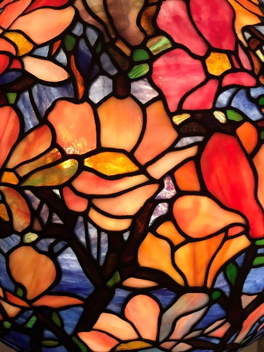 Lampade: TIFFANY GLAS LAMPE "MAGNOLIA" – Nuovo (secondo la descrizione) da Volketswil venduto da rerererarara 6