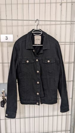 Jack and Jones Jeansjacke schwarz Grösse M guter Zustand