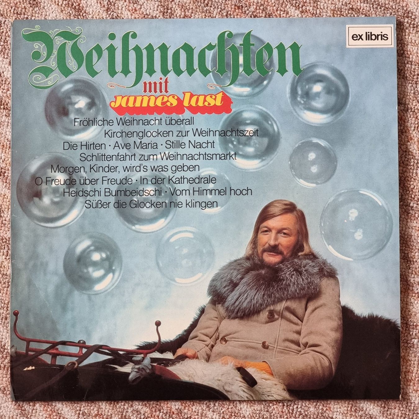 Dischi in vinile: James Last - Weihnachten, Ex Libris Schallplatte + 2. LP – Usato da Villigen venduto da Tschachtlan