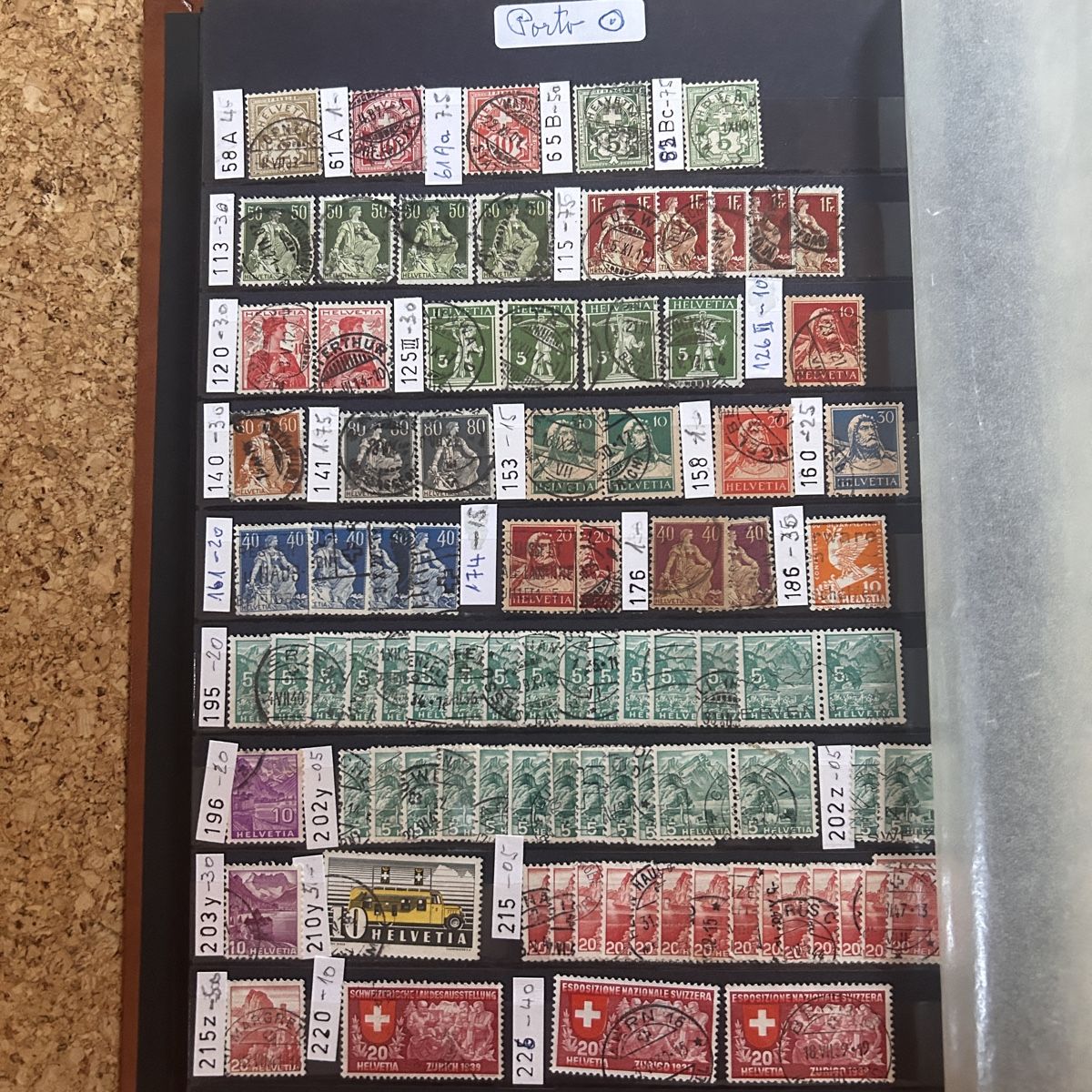 Tutti i francobolli: Schweizer Briefmarken Sammler (schweiz) – Usato da Laufen venduto da belleskulptur 7