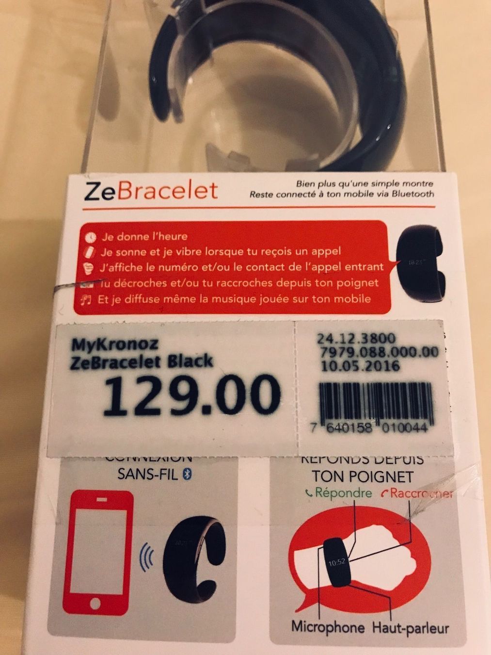Smartwatch: ZeBracelet Smartwach – Neuf avec emballage d'origine à Frauenfeld par berk39 3