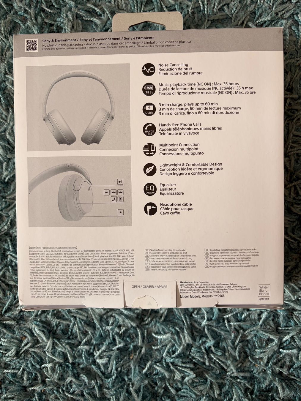 Sony Cuffie: Sony Whireless Kopfhörer – Usato da Zwillikon venduto da kol_5znn 3