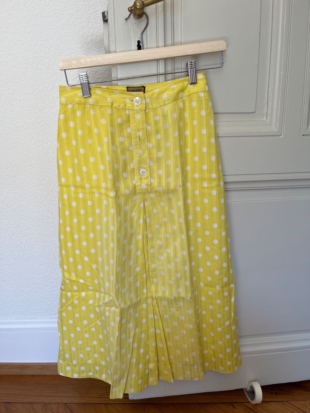 Röcke: Jupe jaune vintage – Gebraucht aus La Tour-de-Peilz von Enzo25cc