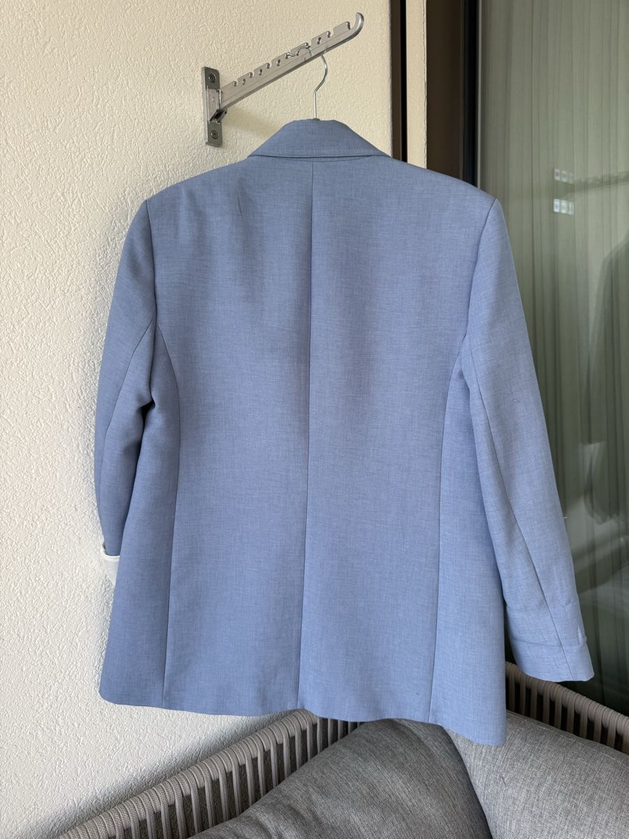 Zara Jacken: Zara Blazer in Hellblau, Gr. S  – Gebraucht aus Cham von LaBaum 1