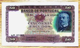 50 Escudos Portugal 1941!!! Selten Jahrgang!!! Rarität!!!