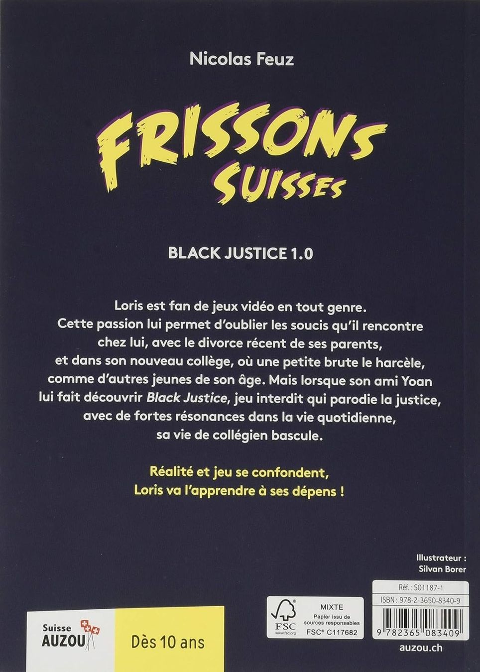 Libri: Frissons suisses – Usato da Neuchâtel venduto da Dualseele 1