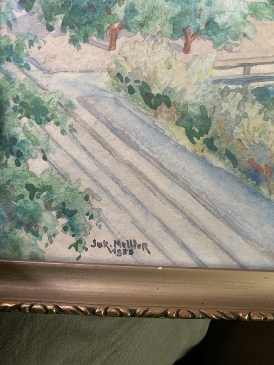 Dipinti: Jakob Mettler 1935  – Usato da Wolfhalden venduto da SecondAntique 2