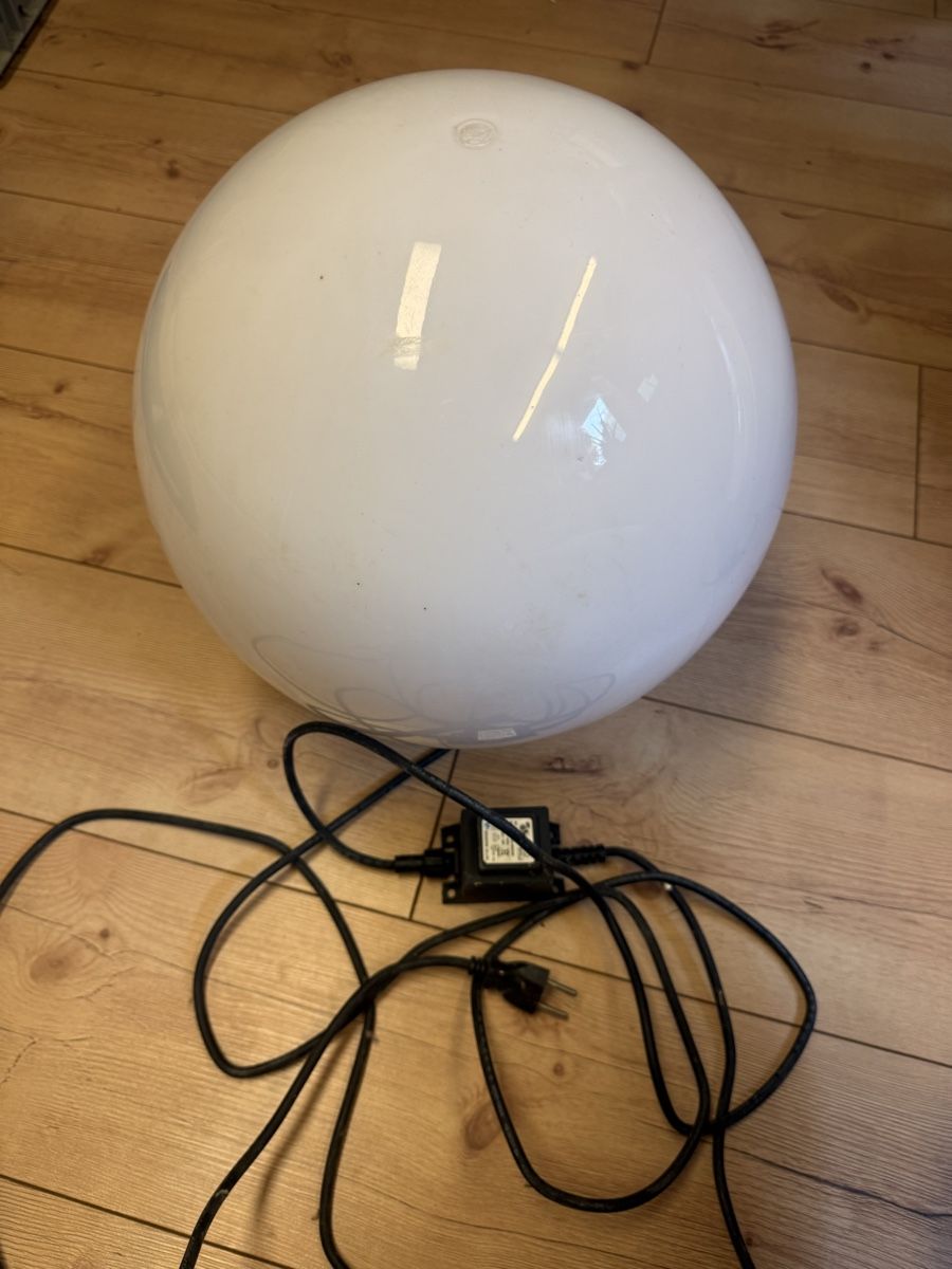 Lampade: Outdoor Kugel Lampe farbig – Usato da Bern venduto da Belli03 5