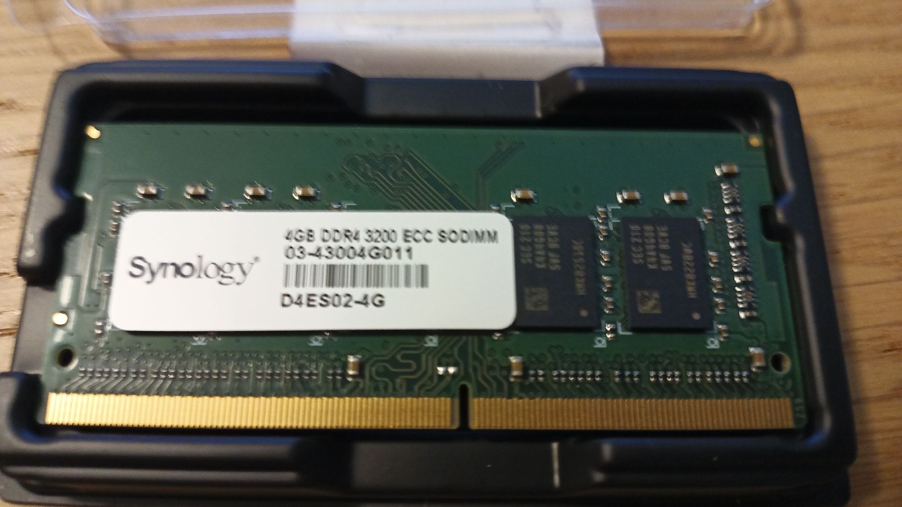 Mémoires / RAM: Original Synology D4ES02-4G. 4GB DDR4 3200 ECC SODIMM – Neuf (Voir description) à Belp par Domibay78
