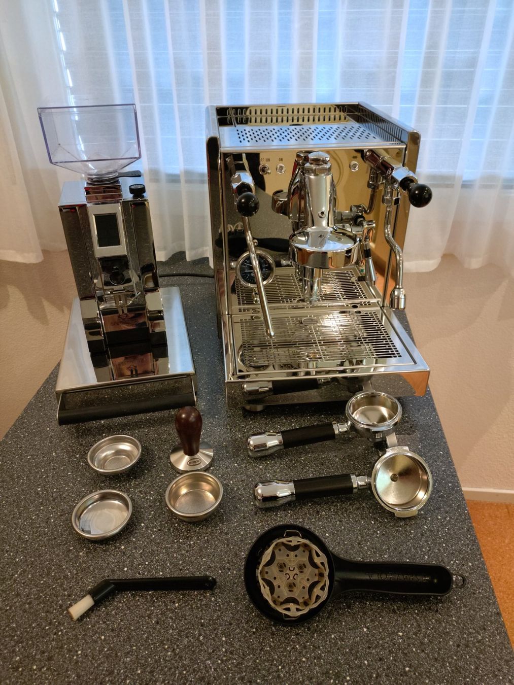 Quick Mill Machines à café & Machines à expresso: Siebträgermaschine Quick Mill Aquila – Défectueux à Buochs par mar_z6jf