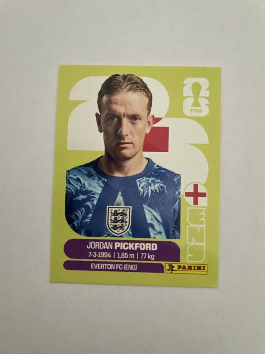 Panini Carte collezionabili: FIFA WM 2026 Jordan Pickford ENG 2 – Nuovo (secondo la descrizione) da Winterthur venduto da Cobraforce