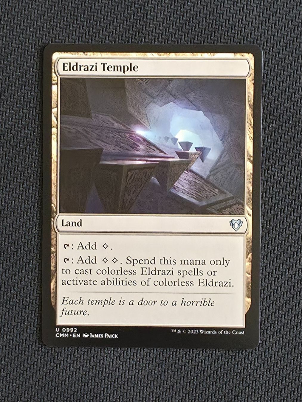 Magic The Gathering Sammelbilder & Trading cards: Eldrazi Temple - MTG – Gebraucht aus Zürich von Semagets