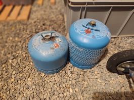 Austausch Gasflaschen leer