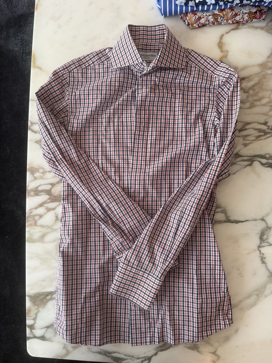 Camicie: Hemd Nadelstreifen Tailor-made – Usato da Oberwil-Lieli venduto da Claudine_1988