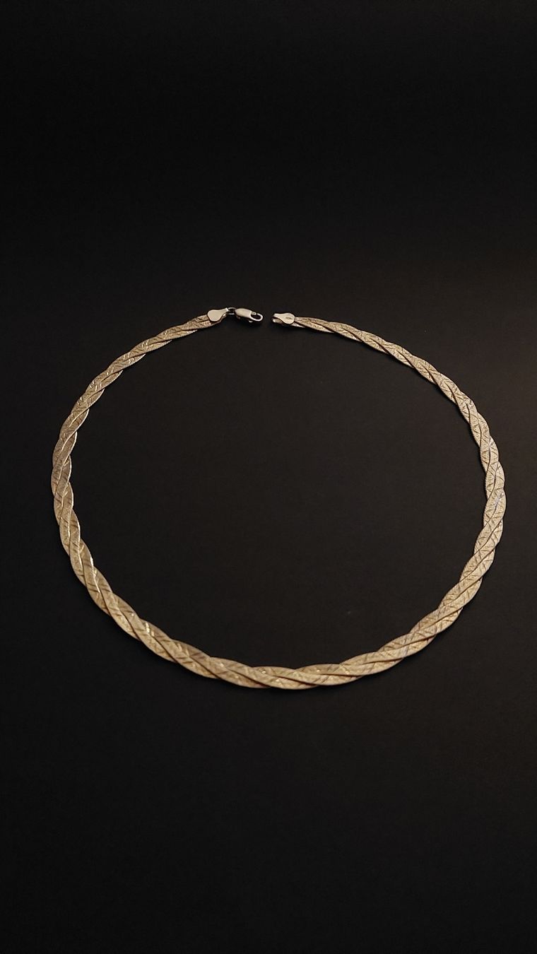 Catenine: Collier 925er Sterling Silber – Usato da Zürich venduto da Rose-Black