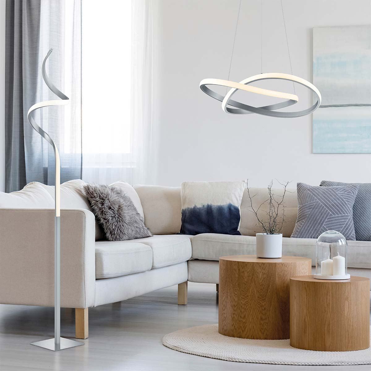 Lampadari & plafoniere: LED Pendelleuchte, Dimmbar, 60 cm Ø – Nuovo (secondo la descrizione) da Kreuzlingen venduto da Smart-Light 1