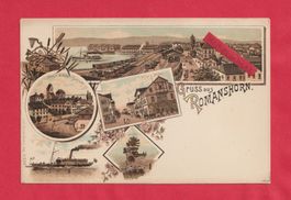 Gruss aus Romanshorn (TG) 5-Bild Farb-Litho Verlag: Künzli