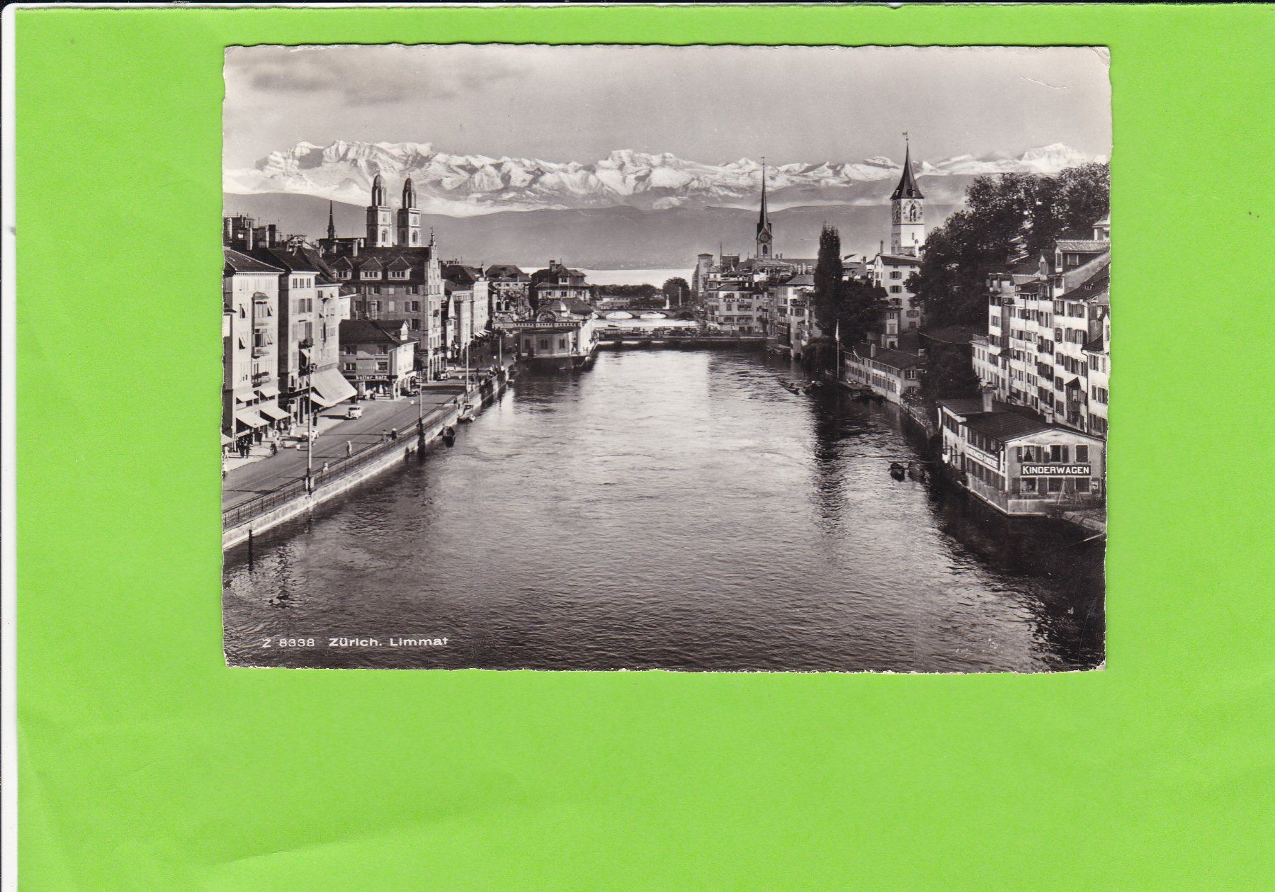 Cartoline postali: Zürich, Limmat – Usato da St. Peterzell venduto da neckertal
