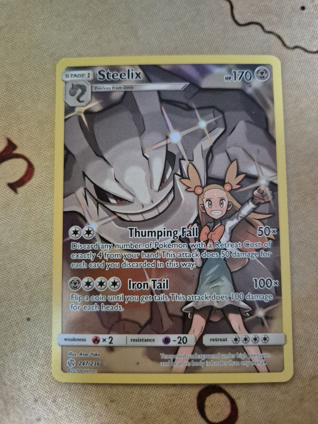 Pokémon Carte collezionabili: Steelix Trainer Gallery eng. – Nuovo (secondo la descrizione) da Güttingen venduto da trophy117