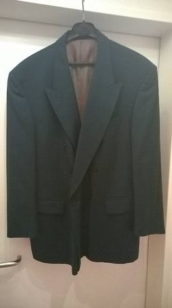 Hochzeit Anzug 2 Reiher Petrol-dunkelgrün farbig