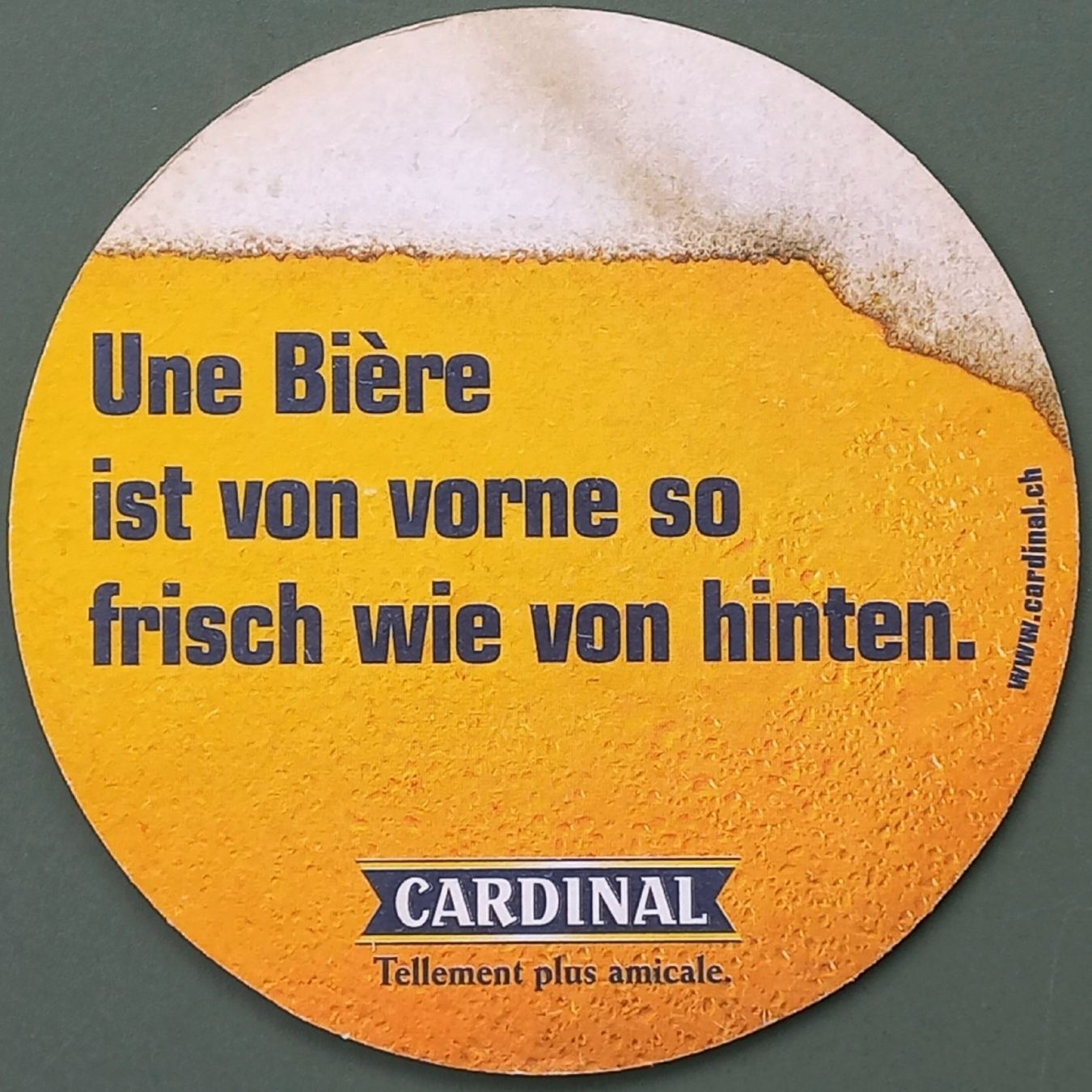 Cardinal Sottobicchieri: Bierdeckel - Cardinal - CH – Usato da Niederuzwil venduto da lubimaja 1