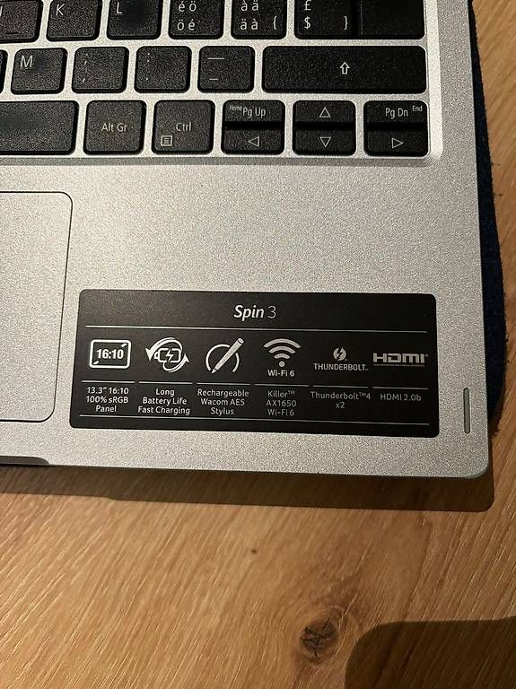 Notebook: Acer spin 3 PC convertibile  – Usato da Cadenazzo venduto da mun_frp5 3