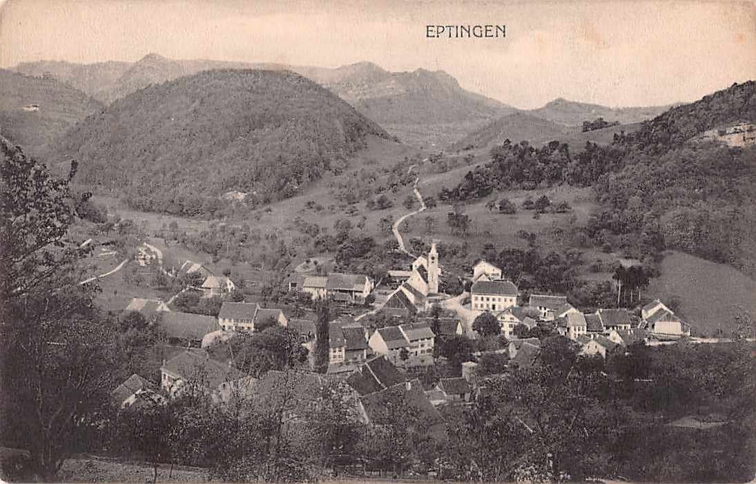Cartoline postali: 2 historische AnsichtskarteN EPTINGEN BL 1906 – Usato da Lufingen venduto da philatelieshop 2