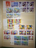 Album Blocks / Werbemarken 