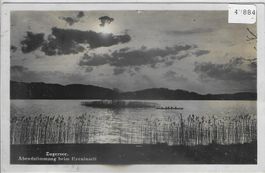 Zugersee - Abendstimmung beim Eyeninseli