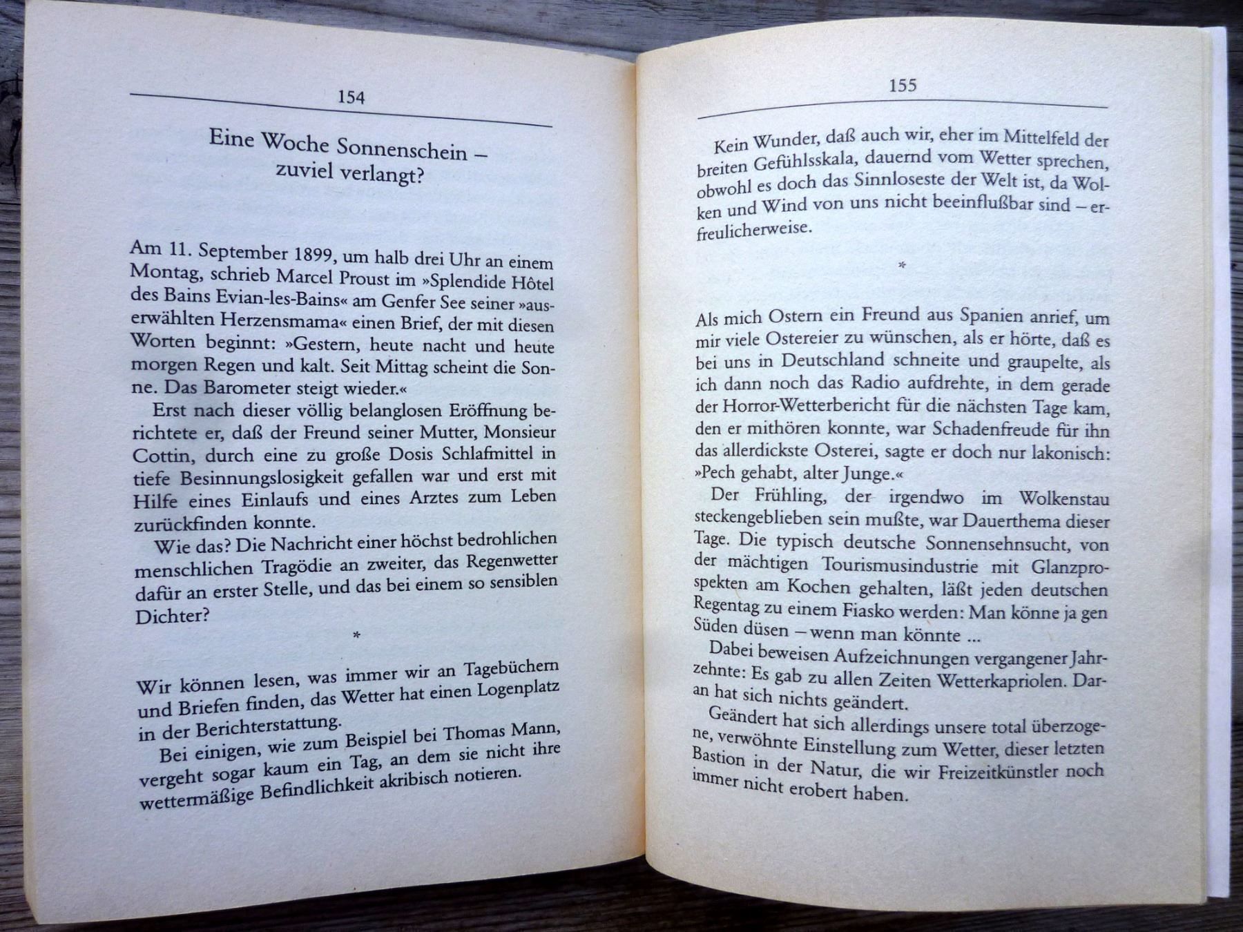 Libri: Eine Woche Sonnenschein – Usato da Aarau venduto da Rdodger 2