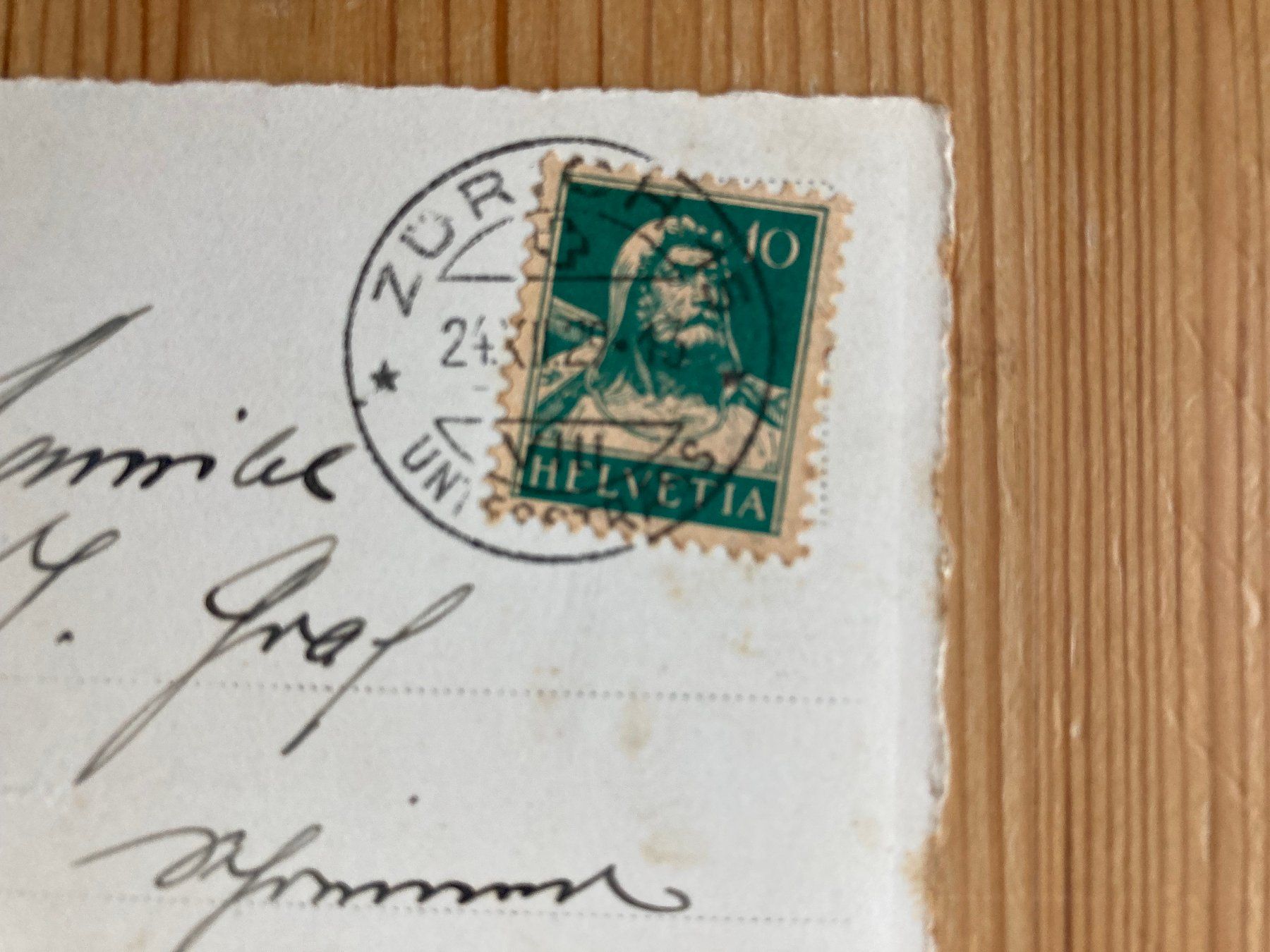 Cartoline postali: Weihnachtskarte 1929 – Usato da Oberuzwil venduto da Henri09 1