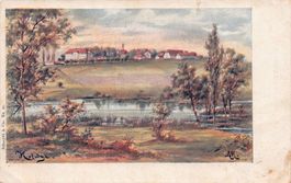 Notwyl, Künstlerkarte um 1900