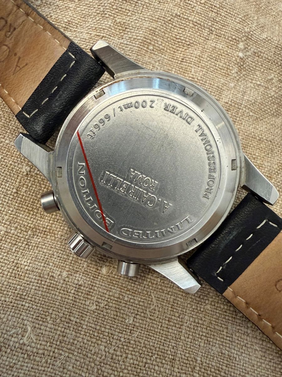 Orologi: 2013 Cairelli Chronograph vintage watch automatic – Usato da Morbio Inferiore venduto da Artdeco83 6