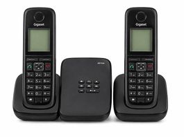 Gigaset A510 Duo DECT Schnurlostelefon mit Basisstation