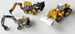 Traktor, Bagger 3 Stück