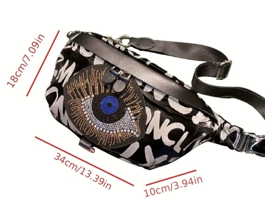 Taschen: Marsupio con occhio strass  – Neu (gemäss Beschreibung) aus Giubiasco von Stefaniav 2