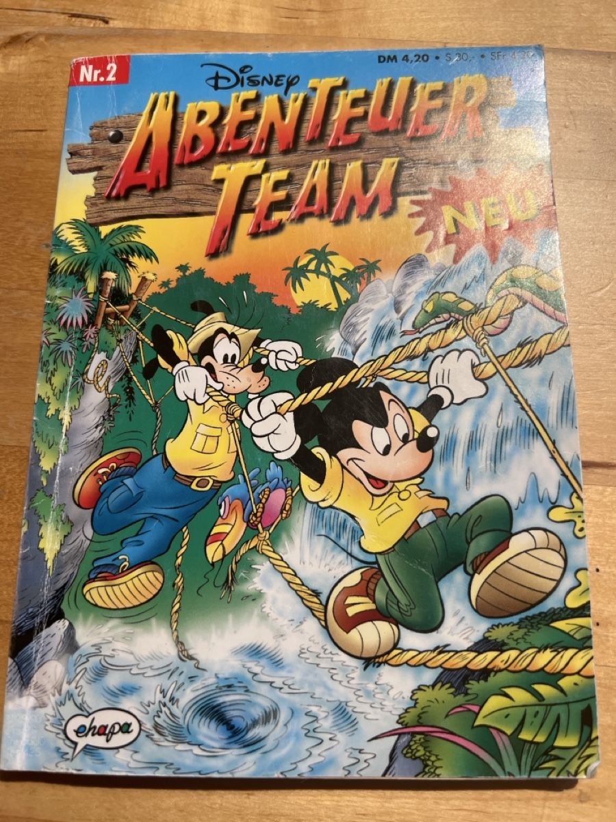 Fumetti: Disney Abenteuer Team Comic-Heft Nr. 2, 4, 7 – Usato da Wettingen venduto da Mbdc